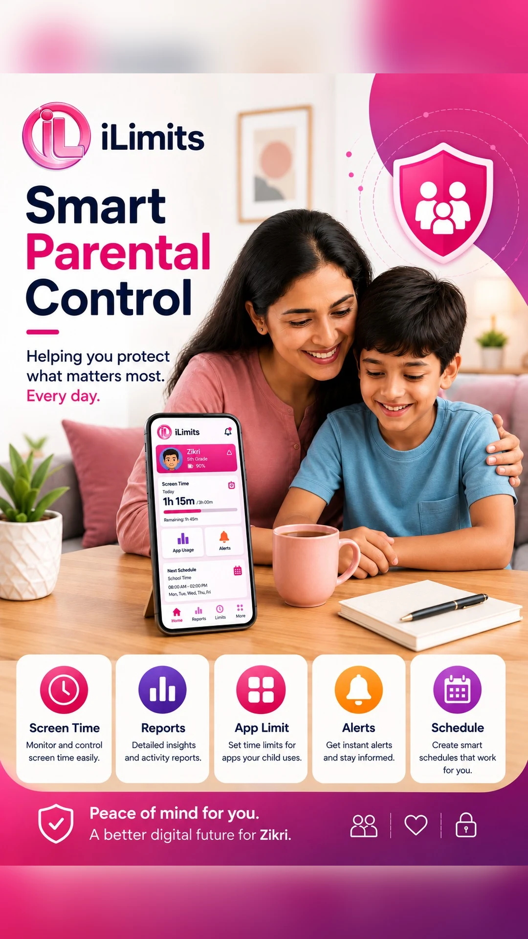 iLimits – Parental Controls screenshot